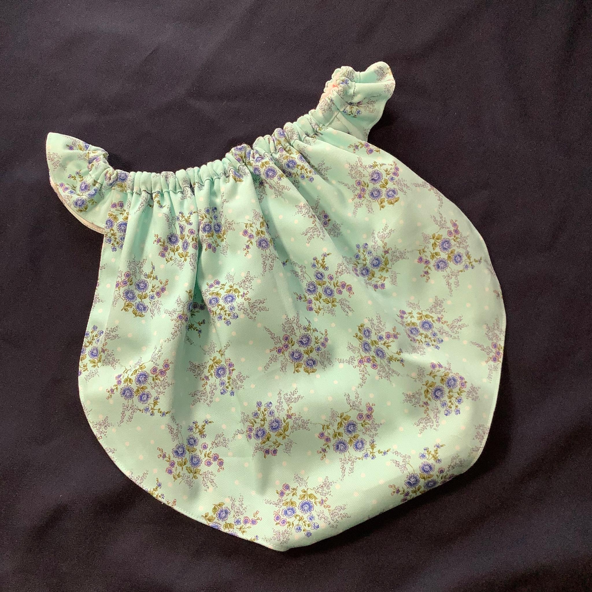 フンティ・姫パン・ふんどしパンツ【027-a】繊細さん敏感肌に優しいリラクゼーションふんティ青フラワーwガーゼ海 | 3枚目